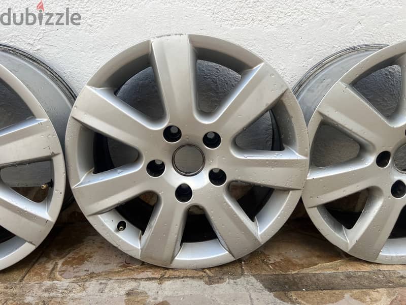 17" Alloy Wheels 4 pcs 1