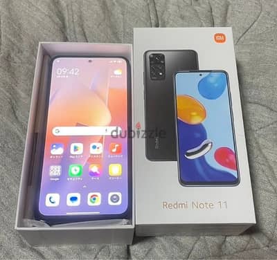 Redmi note 11 box original charger good condition