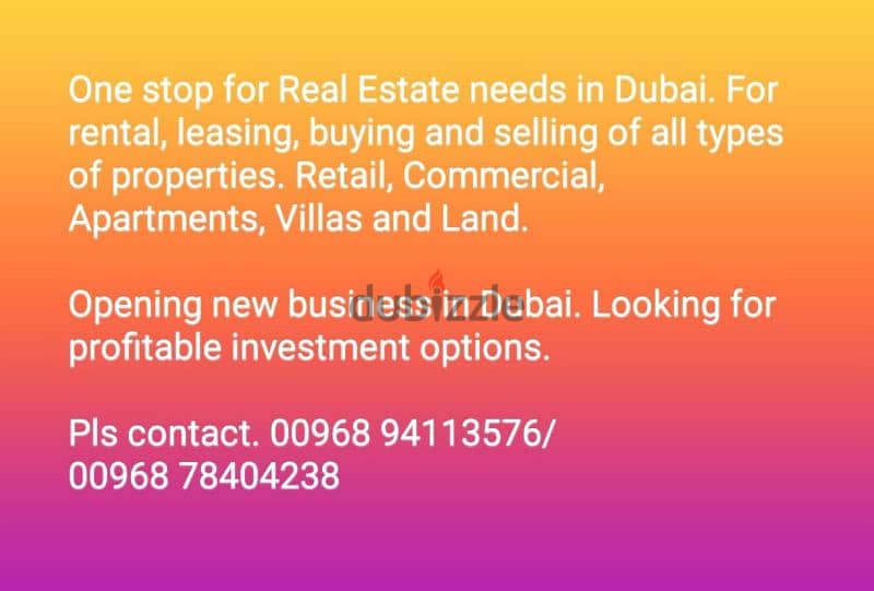 Real estate Dubai 0