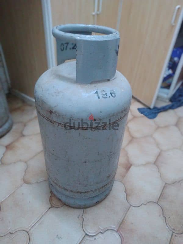 Gas cylinder with gas 0