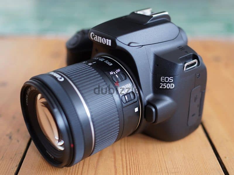 Brand New Canon 250d with dual lens.  Under warranty. 7