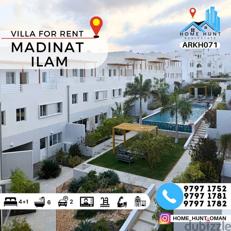 MADINAT AL ILAM | WONDERFUL 4+1 BR COMMUNITY VILLA 0