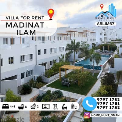 MADINAT AL ILAM | FULLY FURNISHED 4+1 BR COMMUNITY VILLA