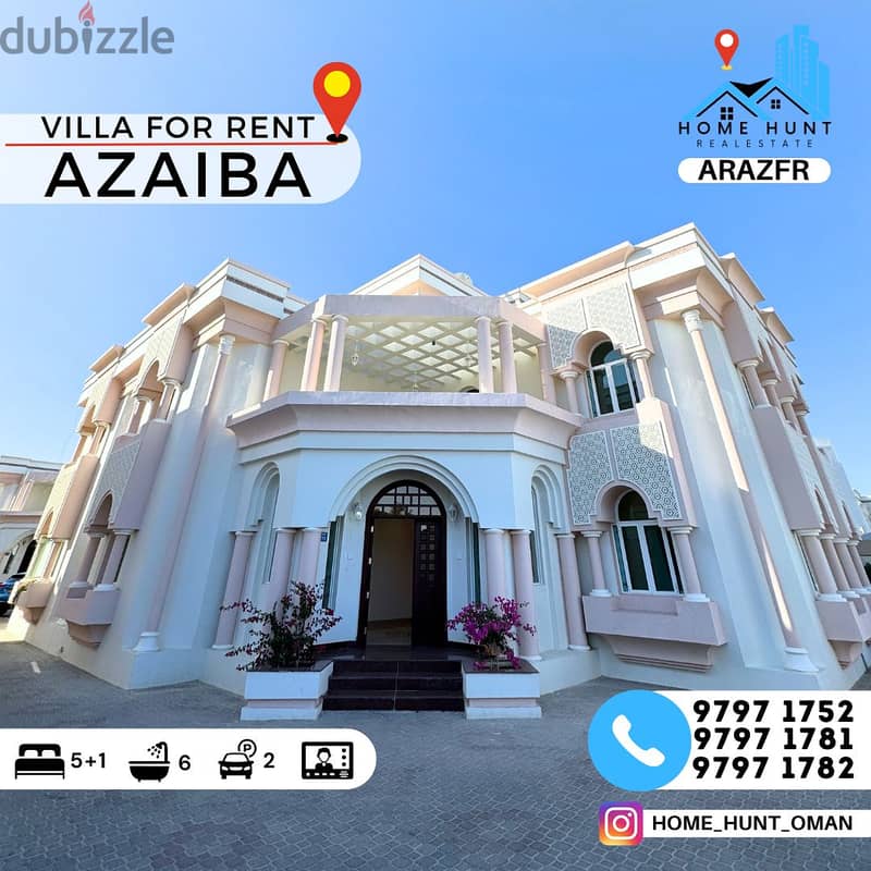 AZAIBA | NEWLY RENOVATED 5+1 COMPLEX VILLA FOR RENT 0