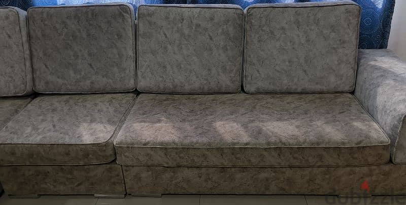 1 Year Old L-Shaped Sofa in Excellent Condition for sale 2