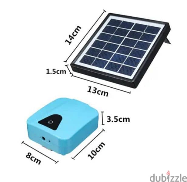 electric charge + solar charger air pump 2