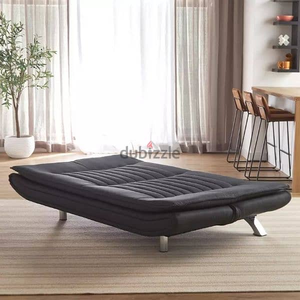 Faith 3-Seater Fabric Sofa Bed 3