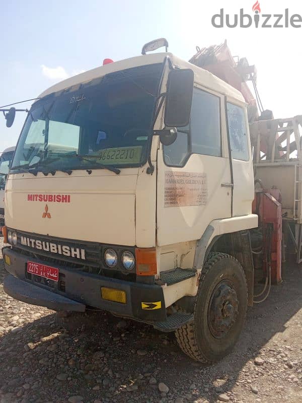 Mitsubishi 6 wheel Hiab 6 ton 3