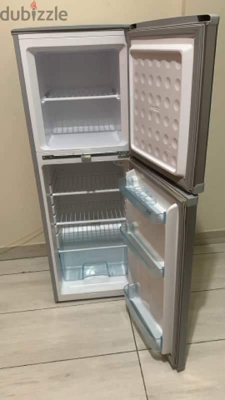 Double door fridge & cooking range 1