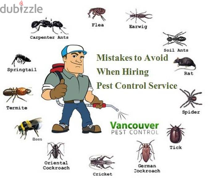 مكافحة الحشرات وتنظيف المباني Cleaning’s & Pest Control Services 6