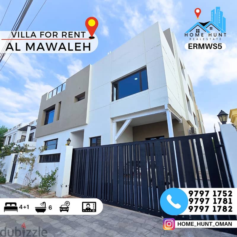 AL MAWALEH SOUTH | MODERN 4+1BR STANDALONE VILLA 0