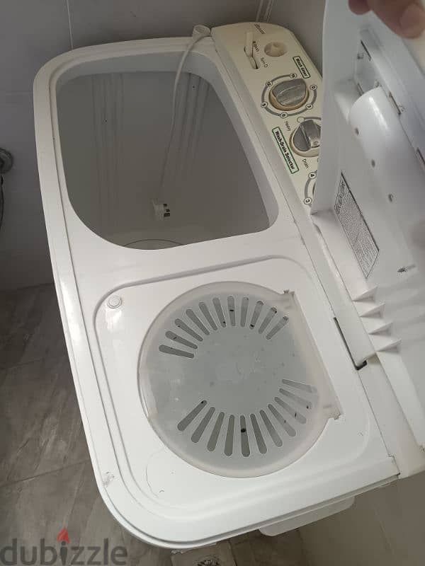 The washing machine is in good condition 5