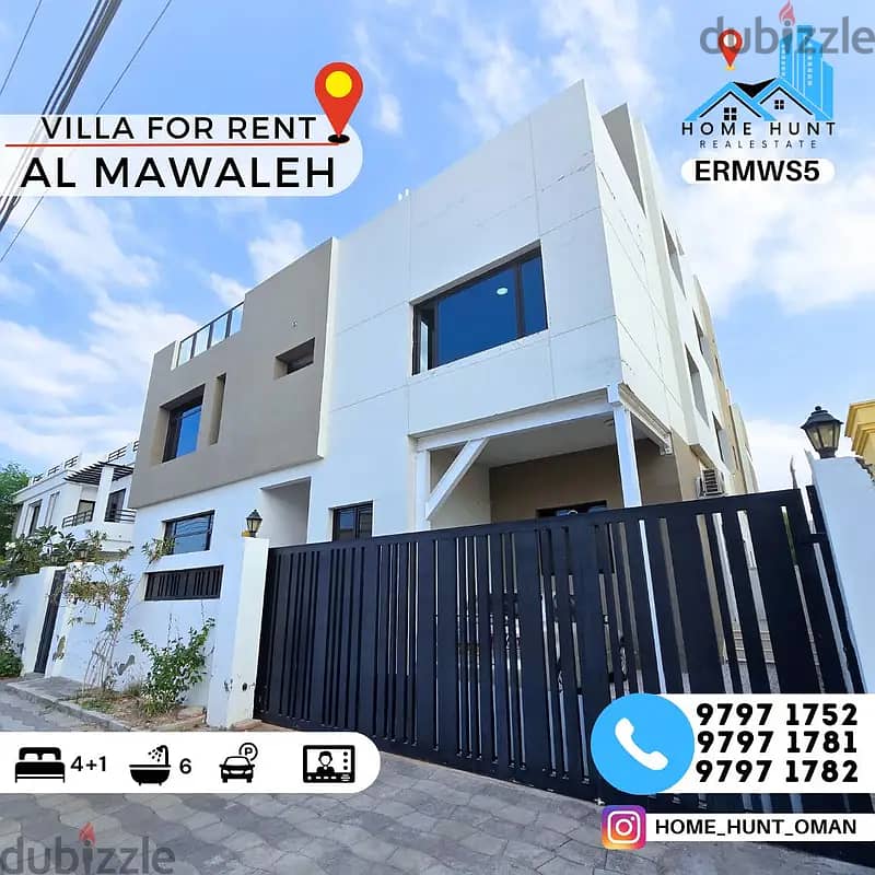 AL MAWALEH SOUTH | MODERN 4+1BR STANDALONE VILLA 0