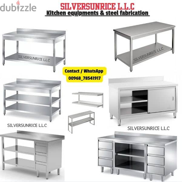 manufacturing ss table for home kitchen & restaurant 0