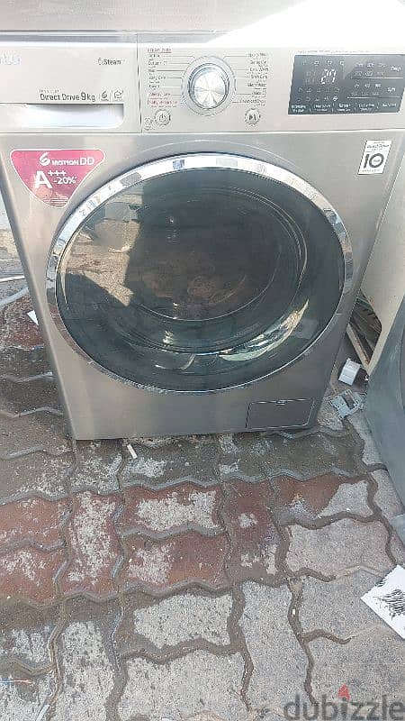 LG 9kg frontload washing machine 0