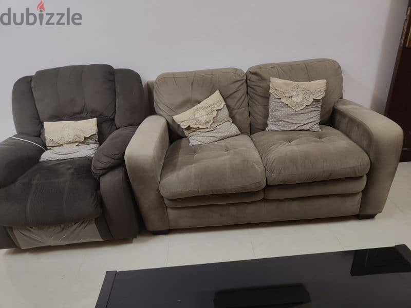 sofa set and recliner chair 1