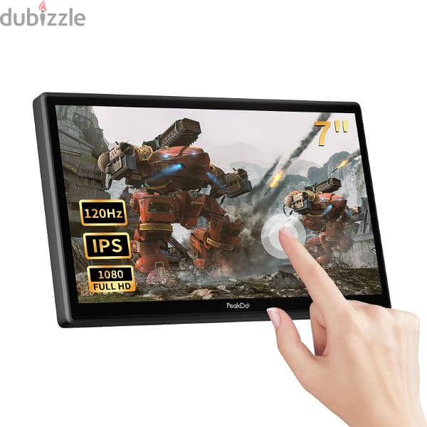 New Portable 7" Wireless Touch Screen 0