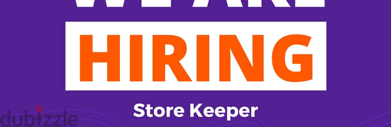 Hiring Storekeeper Only Omani