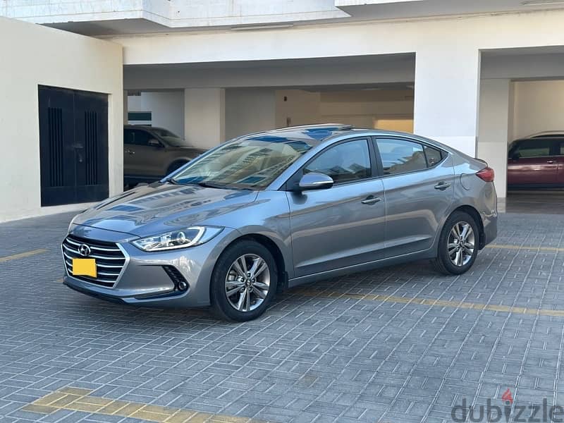 Hyundai Elantra 2018 Oman car 1.6 like new full options 91000 km only 0