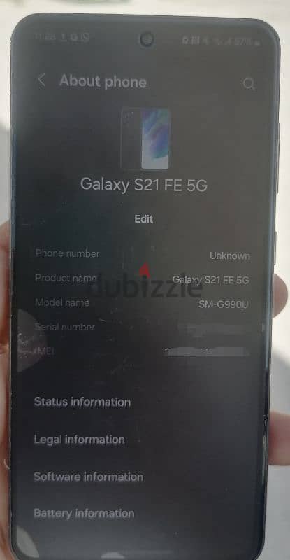 Samsung S21 FE 5g 5