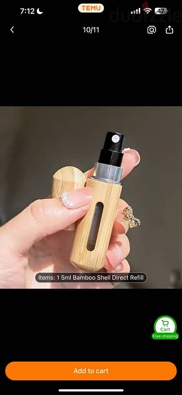 Luxury bamboo atomizer set 1