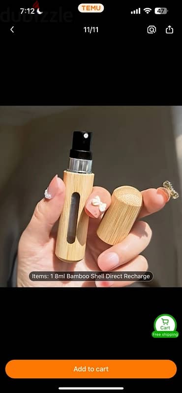 Luxury bamboo atomizer set 2