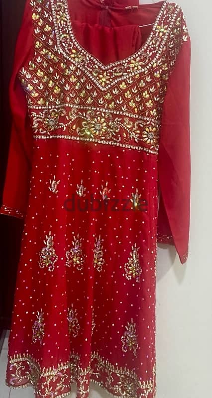 #Dress#pakistani# Heavy work dress 0