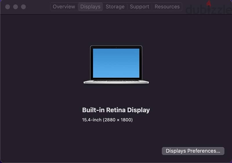 MacBook Pro 15” display 2