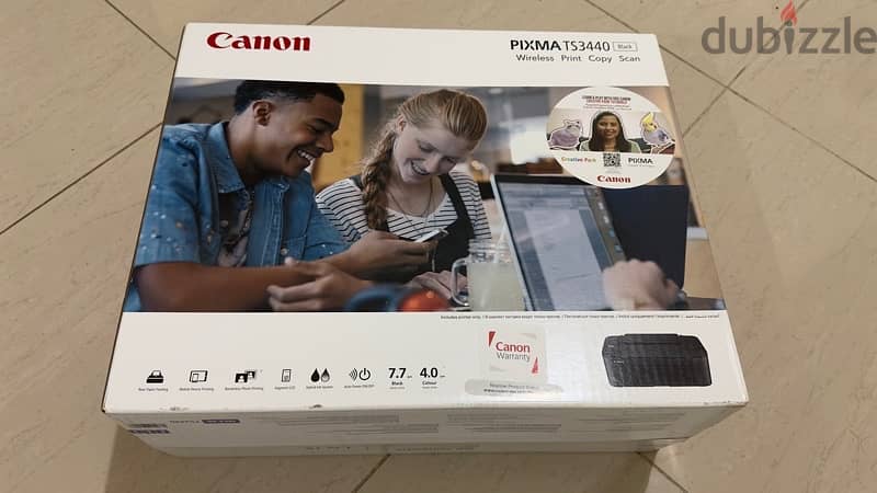 Canon Pixma TS3440 All-In-One Printer New Sealed Pack 0