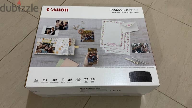 Canon Pixma TS3440 All-In-One Printer New Sealed Pack 1