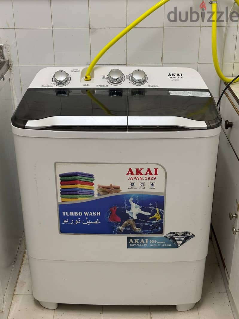 AKAI WASHING MACHINE ATT-950S 7 KG 0