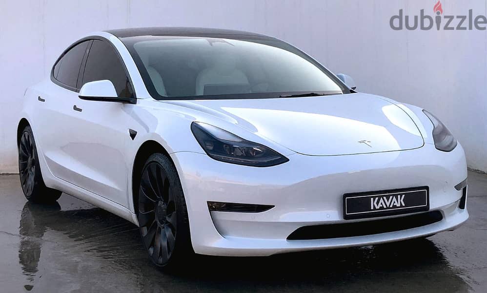 Tesla Model 3 2022 Performance GCC Warranty Instalments 0 Downpayment 0