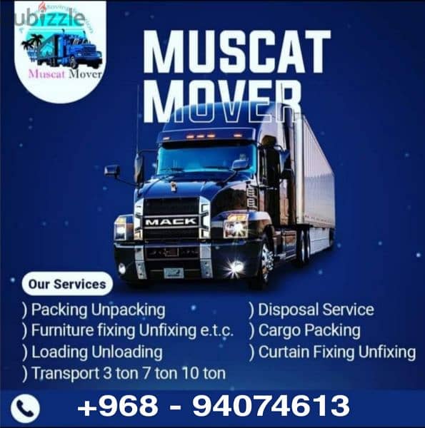 Muscat To Salalah Transport And House Moving Services 0