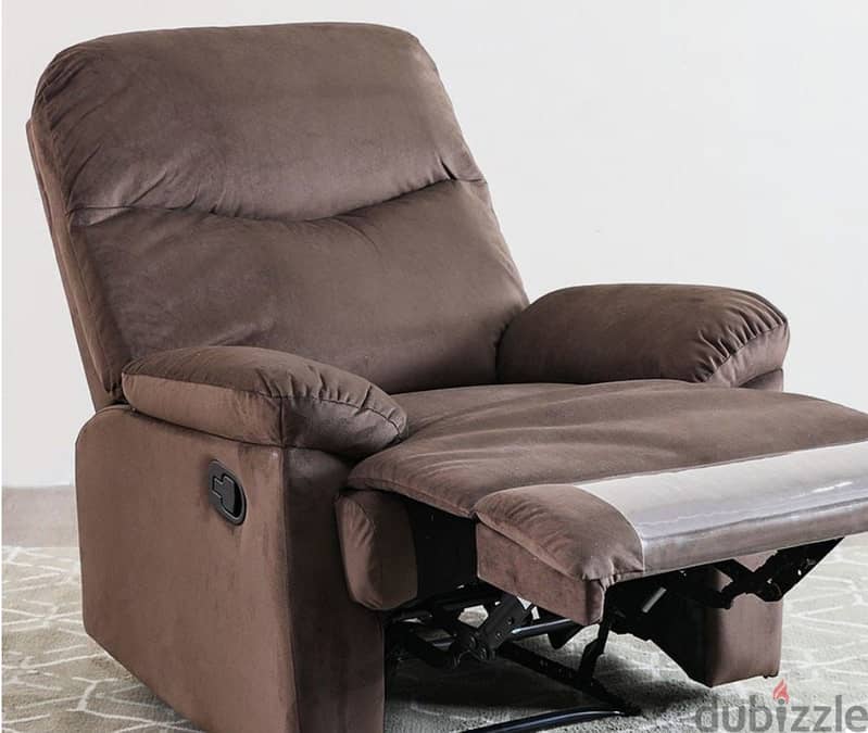 Danube Benedict 1 Seater Fabric Recliner Sofa 10