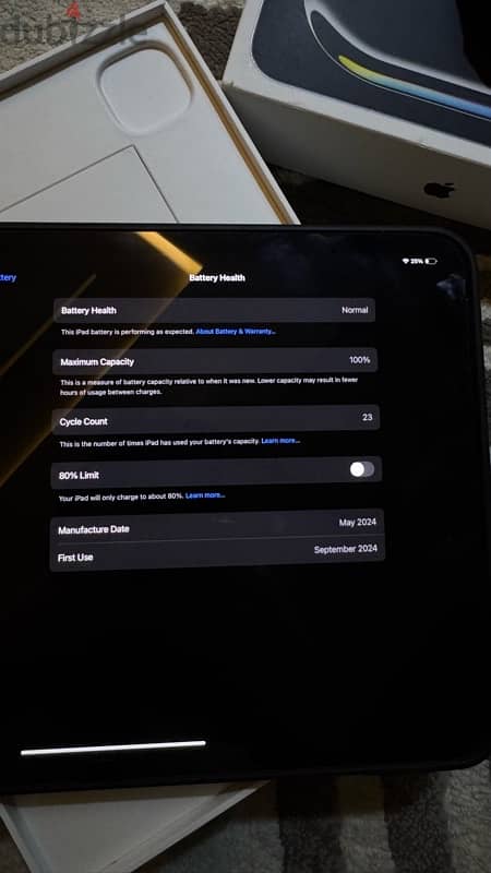 ايباد برو الام فور موديل ٢٠٢٤ ١١ انش للبيع استعمال بسيط 3