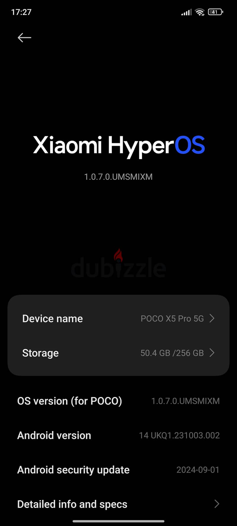 Xiaomi Poco X5 Pro 256GB/8 RAM for sale/exchange price is negotiable 5