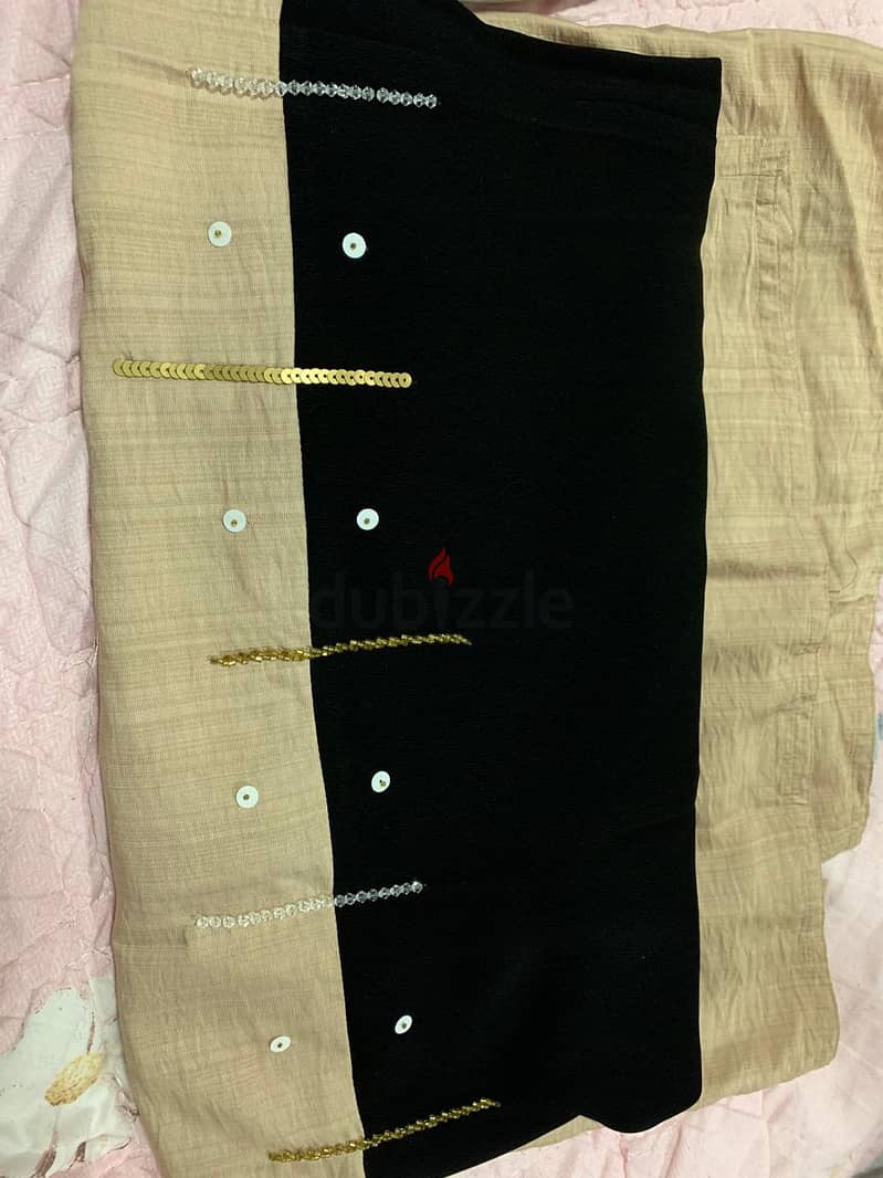 Fashionable embroided Abaya for sale 0