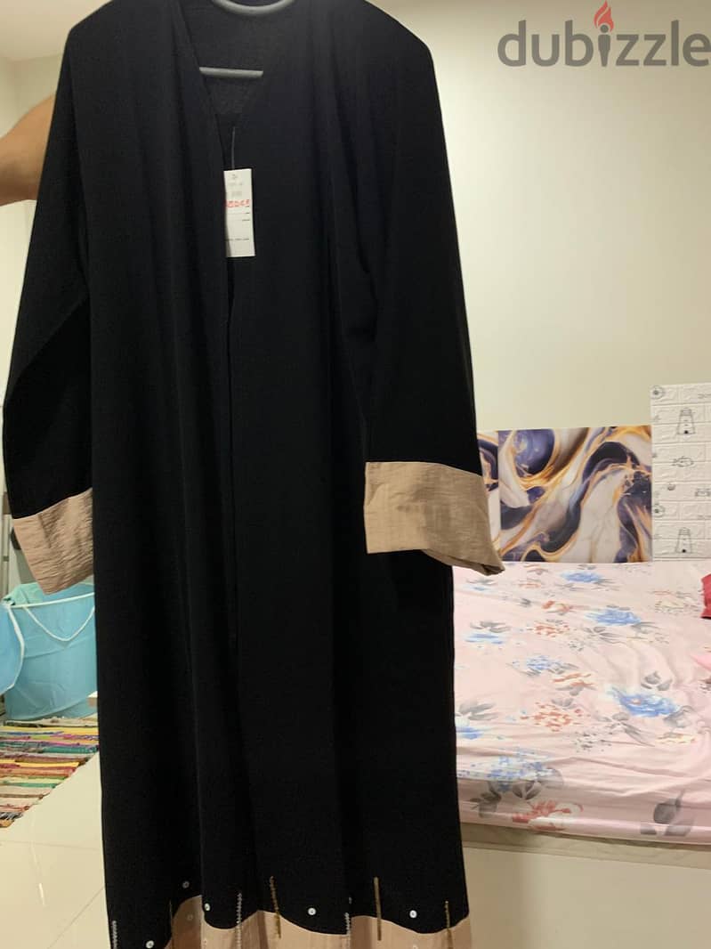 Fashionable embroided Abaya for sale 16