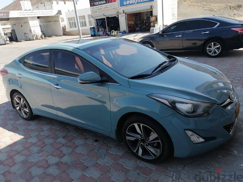 Hyundai Elantra 2014 model 1.8 CC neat and clean good condition car 0