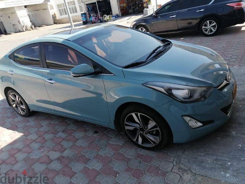 Hyundai Elantra 2014 model 1.8 CC neat and clean good condition car 1