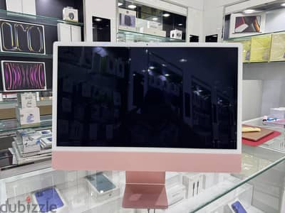 Apple iMac 24" M3 Pink Color (warranty till Dec 2025)