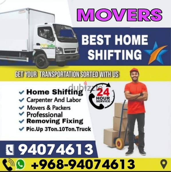 Muscat To Salalah Transport and Movers services Best price 0