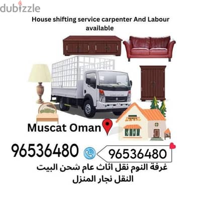 House Shifting service Carpenter pickup Truck rental Furniture fixing