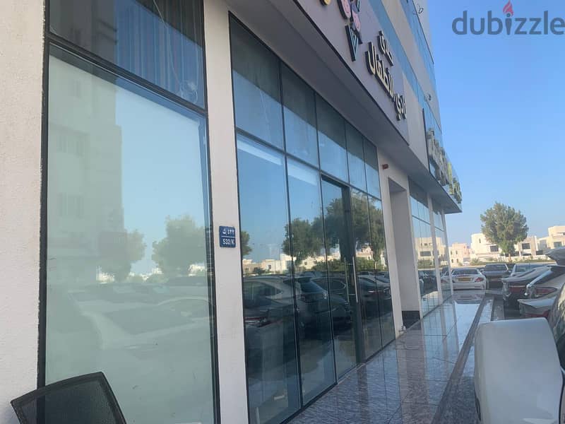 shop for rent in alkhoud mazoon street محل للايجار فى شارع مزون 4