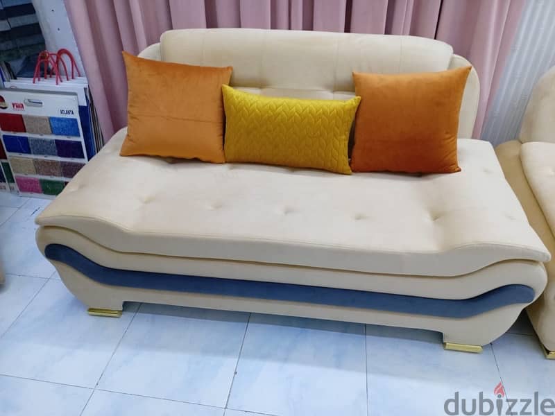 New Sofa two sitter 1 pcs and single sitter 2 pcs. 0