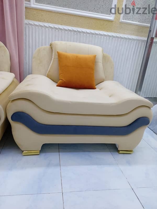 New Sofa two sitter 1 pcs and single sitter 2 pcs. 1