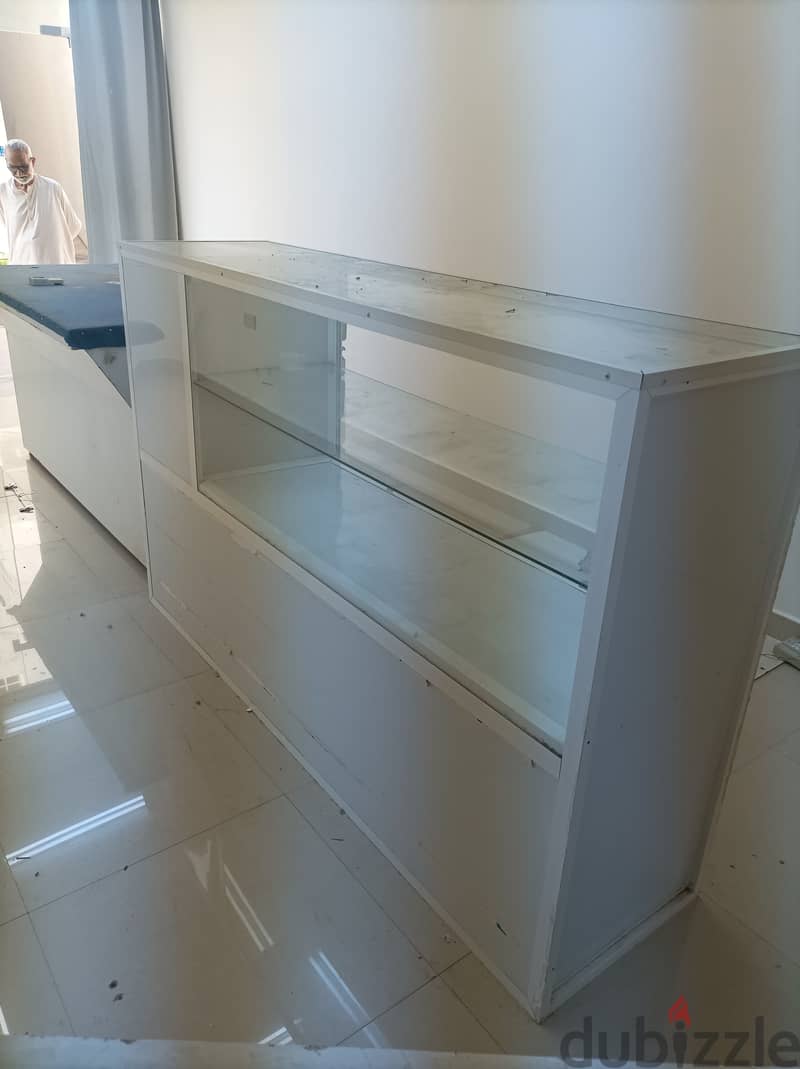 Aluminium Glass Table For Sale 2