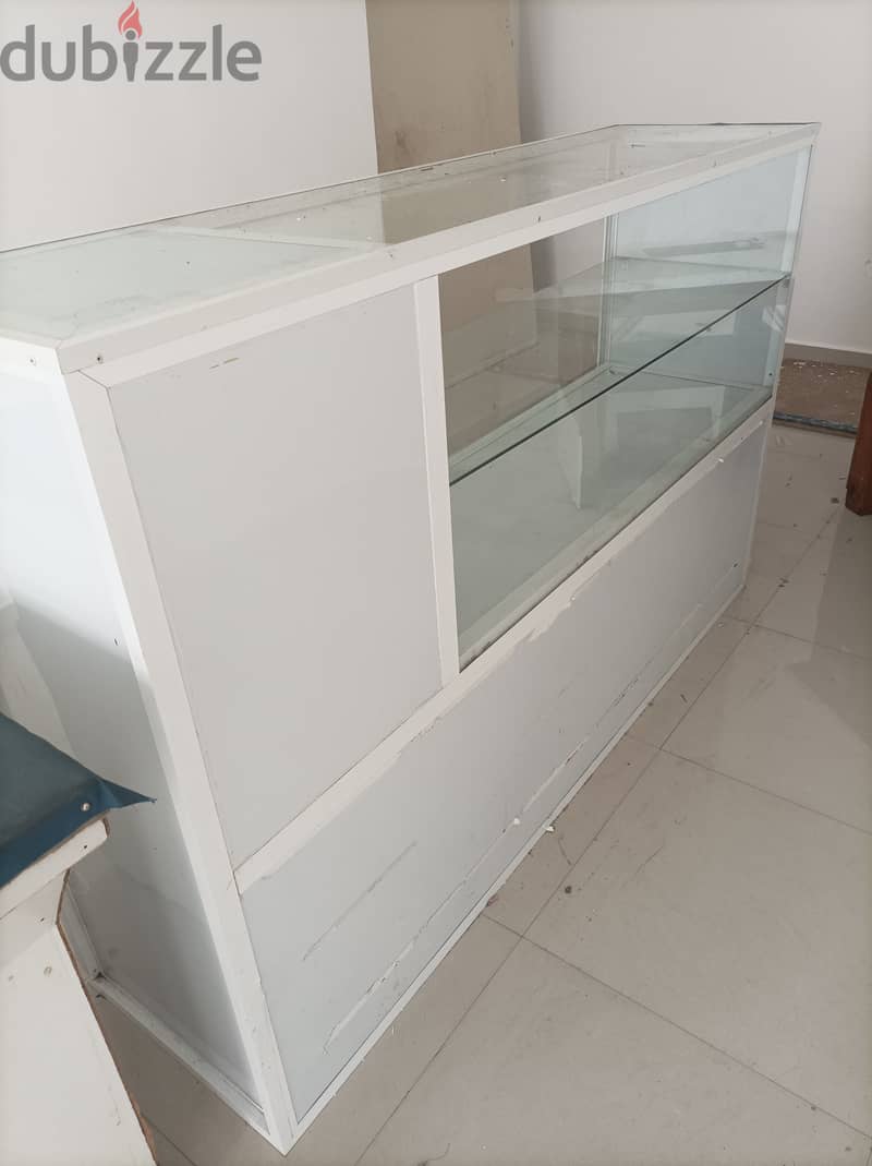 Aluminium Glass Table For Sale 6