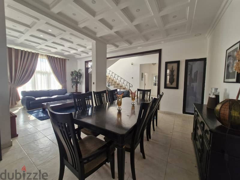 5 BR + 1 Maid’s Room Fully Furnished Villa in Azaiba, Close to Al Fair 5