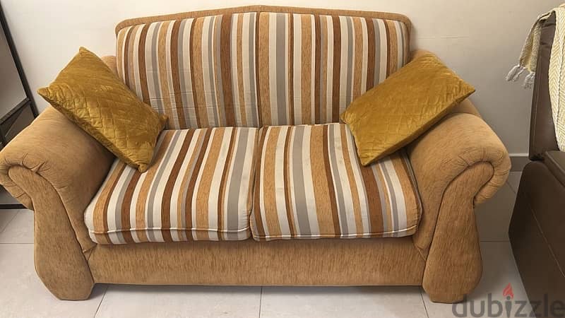 Two Seater Sofa in Excellent Condition 0